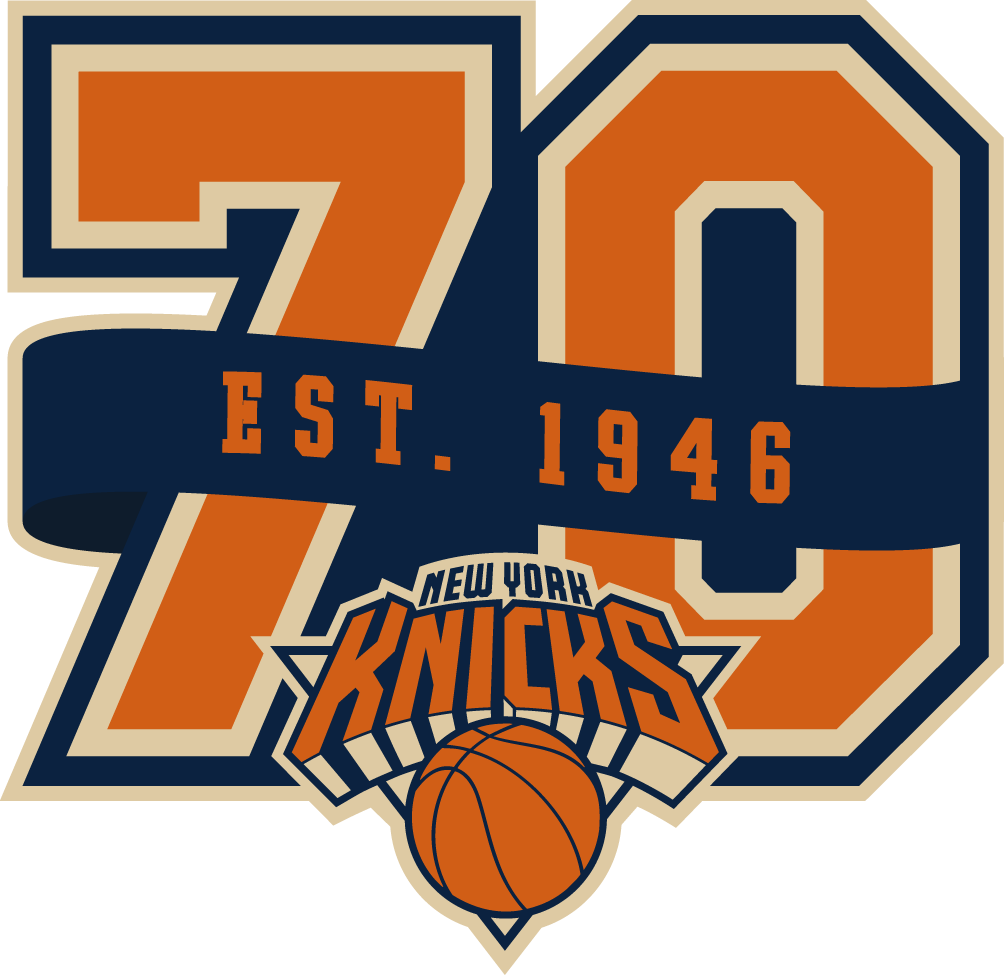 New York Knicks 2017 Anniversary Logo iron on transfers for clothing version 2